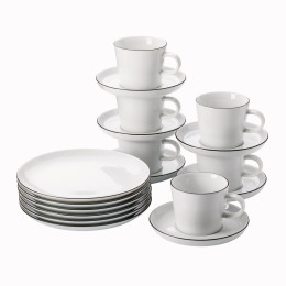 Koffieset 18-delig