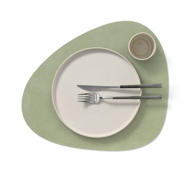 Placemat Nupo Curve Olive Green