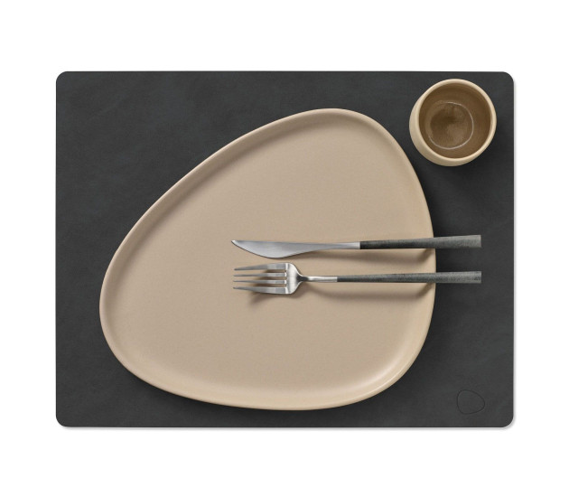 Placemat Nupo Square Black