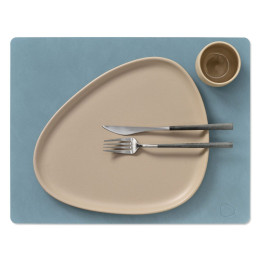 Placemat Nupo Square Light Blue