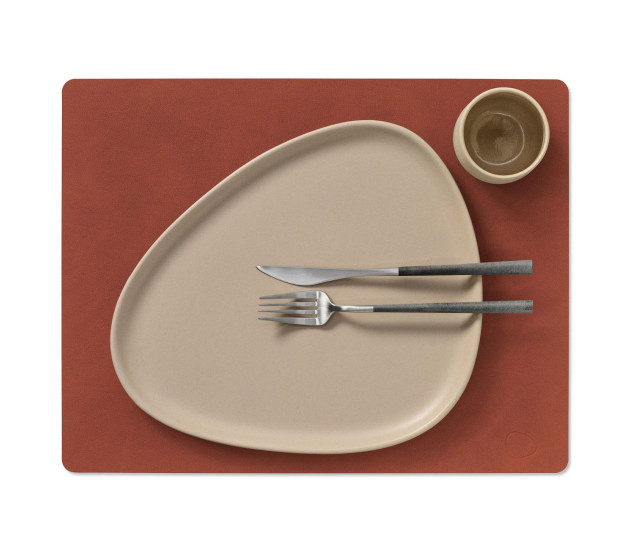 Placemat Nupo Square Red