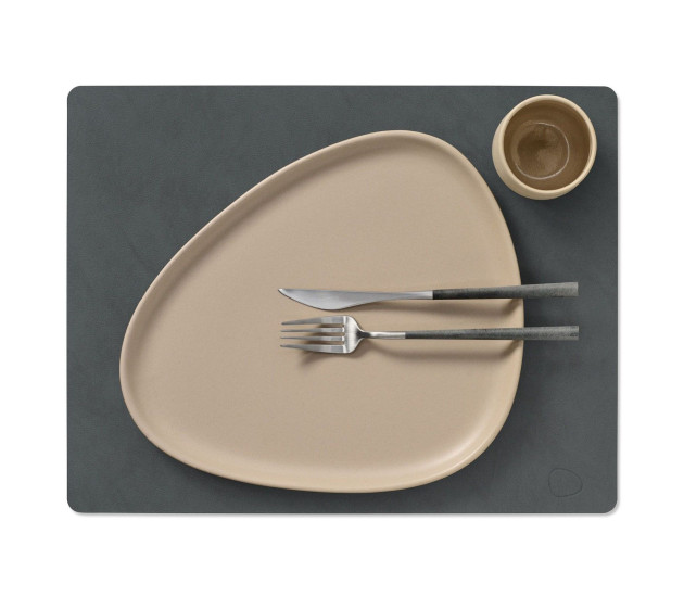 Placemat Nupo Square Antraciet