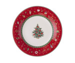 Bord 21,5 cm Rood