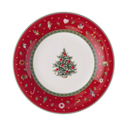 Bord 21,5 cm Rood