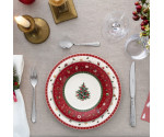Bord 21,5 cm Rood
