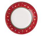 Dinerbord 27 cm Rood