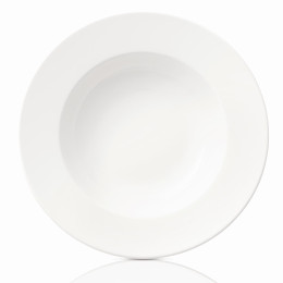 Diep bord 25 cm met rand