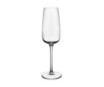 Set van vier champagneflutes