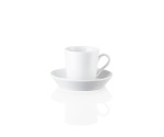 Espressokop en schotel