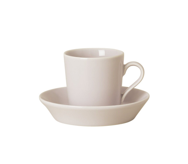 Espressokop en schotel
