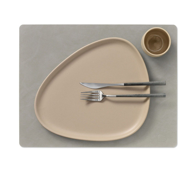 Placemat Nupo Square Light Grey