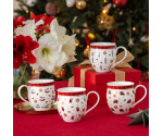 Set van 4 bekers