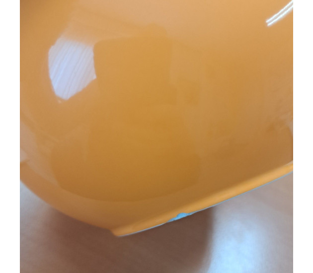 Slaschaal 17 cm #scherfje onderrand#