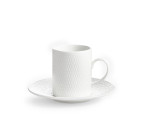 Espressokop en schotel