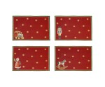 Set van 4 Placemats