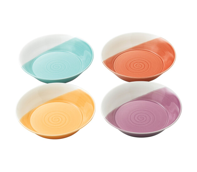 Pastaborden 23 cm set van 4