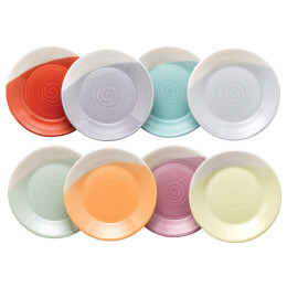 Gebakbordjes set van 8