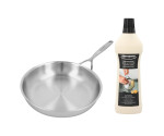 Koekenpan 28 cm met gratis reinigingscreme!