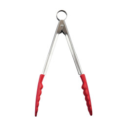 Siliconen tang rood 28 cm