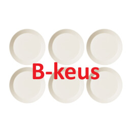 B-keus Set van 6 ontbijtborden 21 cm