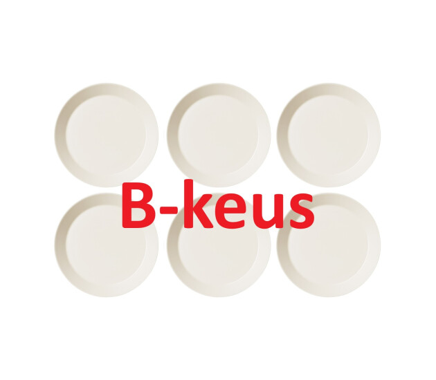 B-keus Set van 6 ontbijtborden 21 cm
