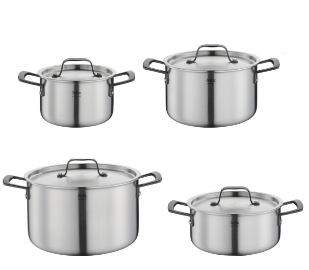 4-delige pannenset