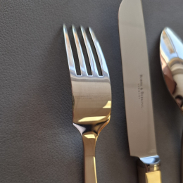 Driedelig dessertcouvert *winkelmodel*