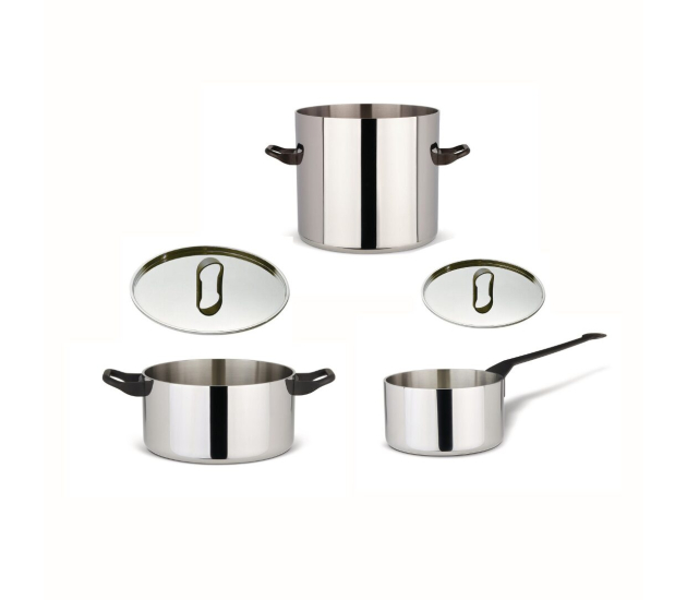 4 delige pannenset