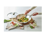 Wok 30 cm + Gratis Glasdeksel