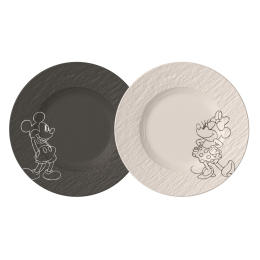 Set van twee ontbijtborden