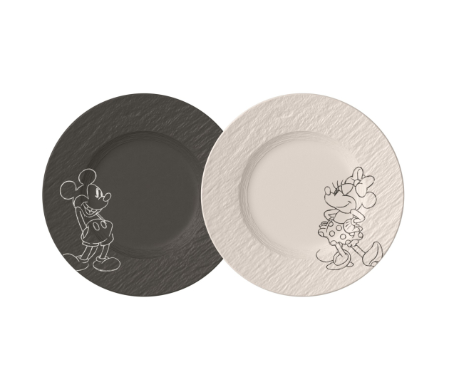 Set van twee ontbijtborden