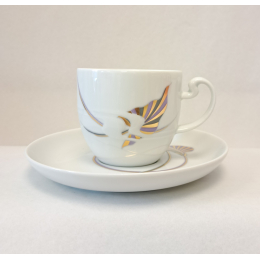 Koffiekop en schotel