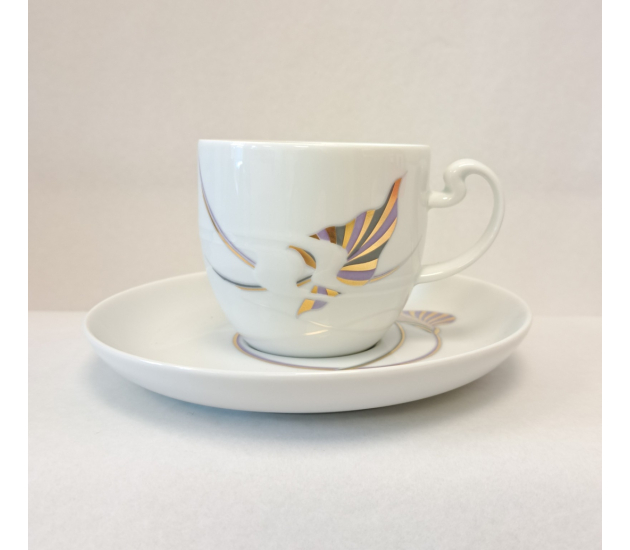 Koffiekop en schotel