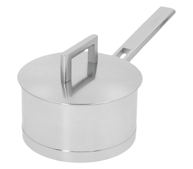 Steelpan met deksel 16 cm