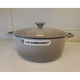 Mist grey 29 cm ovaal