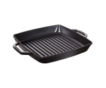 Grill met 2 grepen 28x28 cm