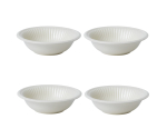 Set van vier papschaaltjes 16 cm