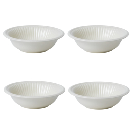 Set van vier papschaaltjes 16 cm
