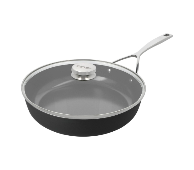 Hapjespan 28 cm Met gratis glasdeksel