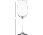 Water/Rode wijnglas set/4 nr. 1