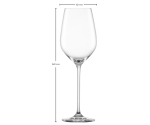 Witte wijnglas set/4 nr. 0