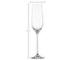 Champagneflute set/4 nr. 7