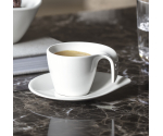 Espressokop en schotel