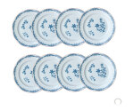 Set van 8 dinerborden