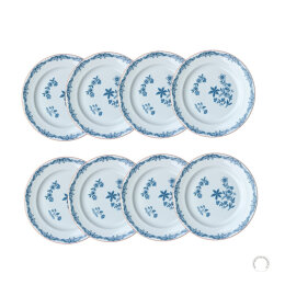 Set van 8 ontbijtborden 21 cm