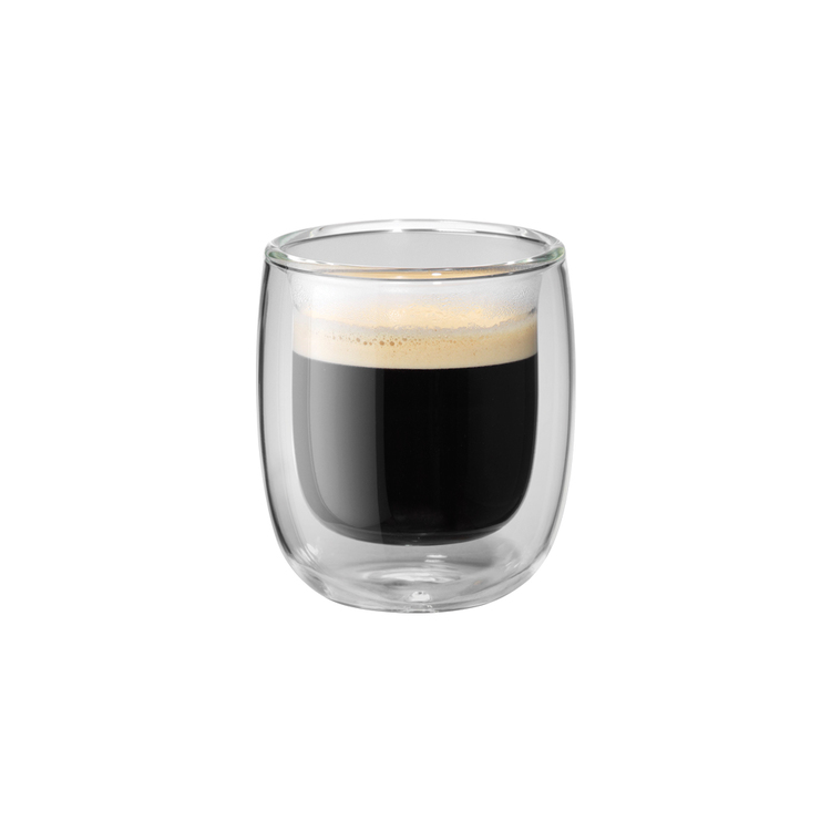 Portaal het is mooi knecht Zwilling Henckels Sorrento Dubbelwandige glazen Espressoglas set 2 |  Bestekenpannen.nl